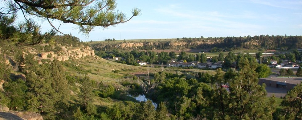 Alkali Creek has a country feel close to downtown