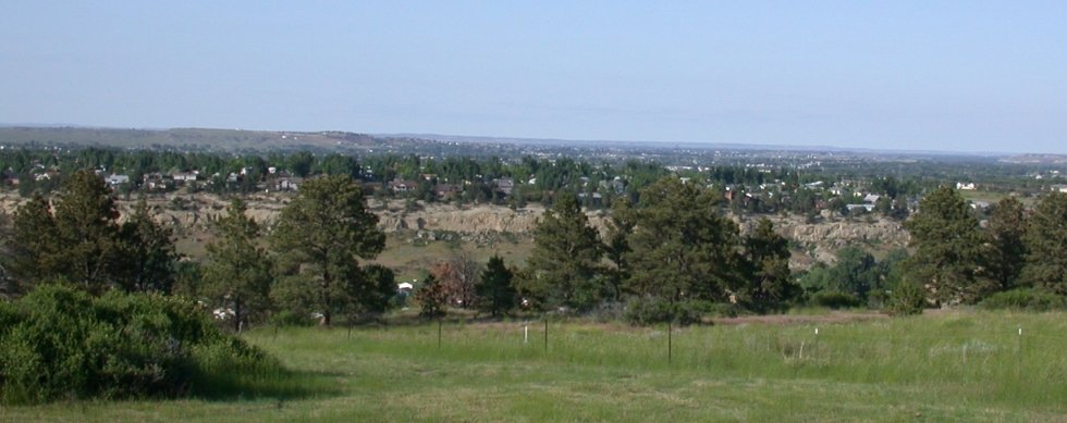 Billings Heights viewed from Airport Rd